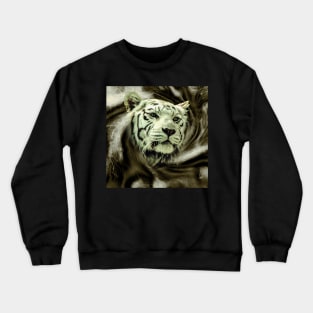 White tiger Crewneck Sweatshirt